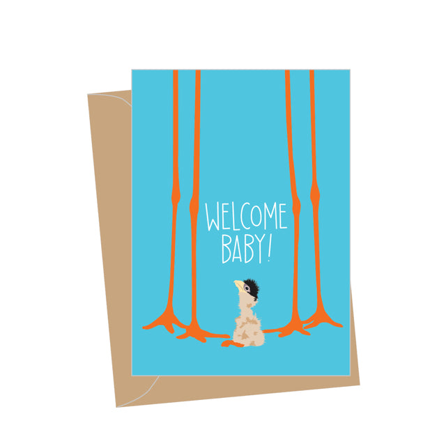 Mini Baby Stork Enclosure Card