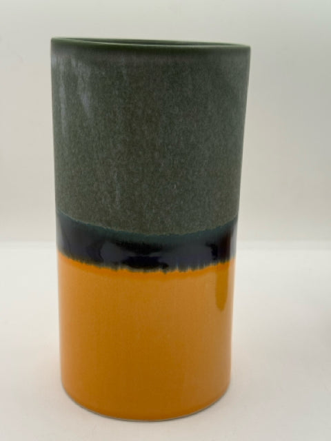 Assorted Multi-toned Extra Large Cylinder Porcelain Vase