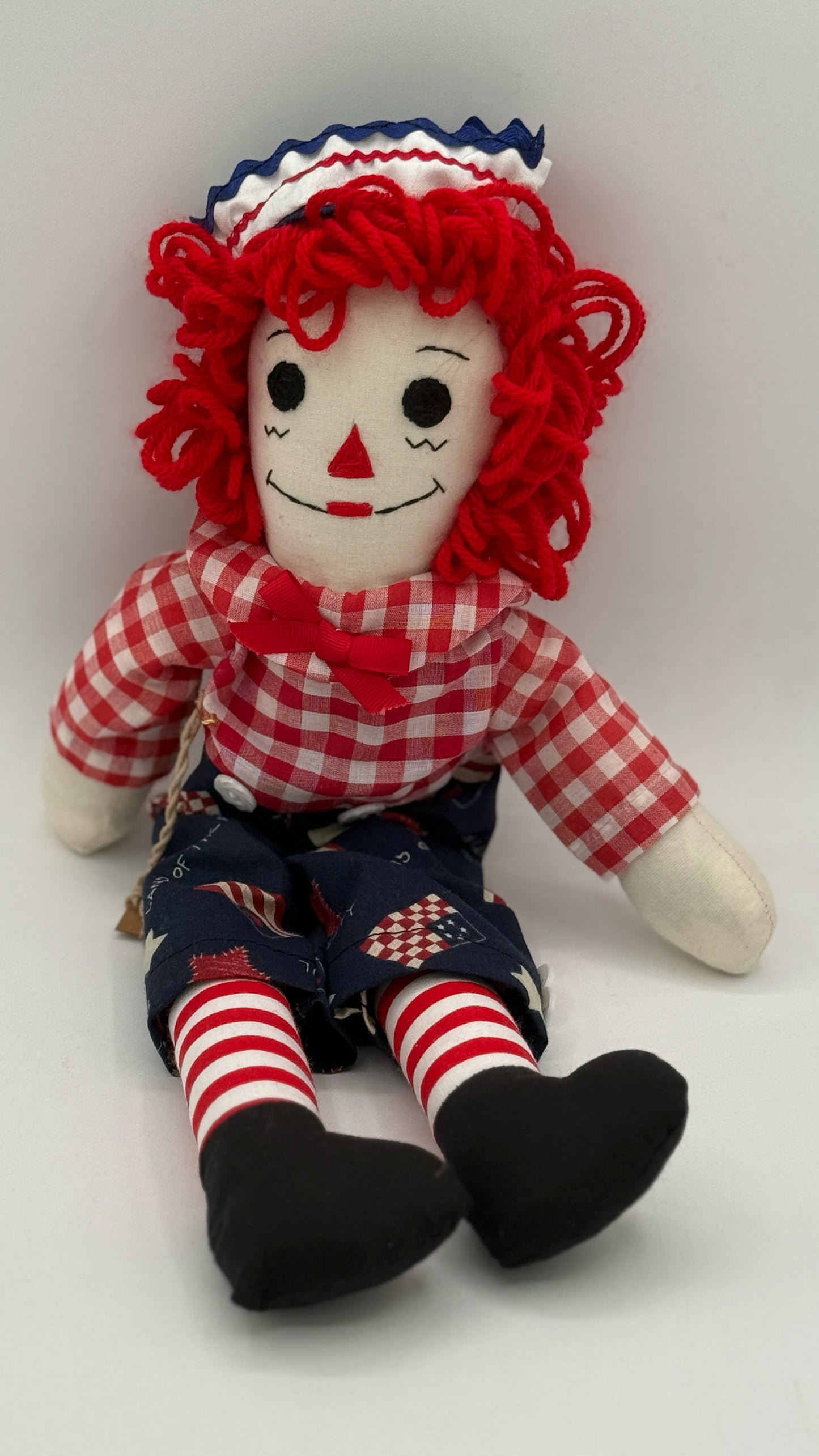 15" Patriotic Raggedy Andy