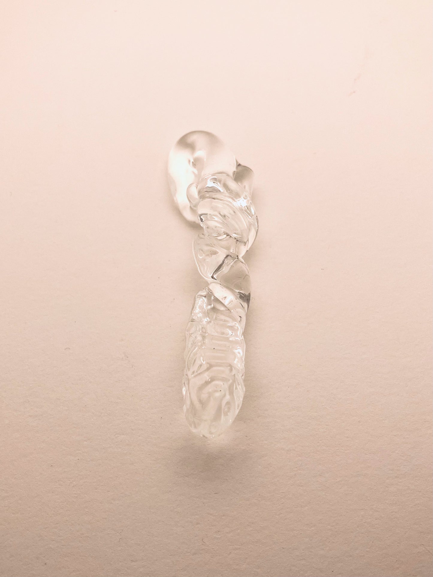 Borosilicate Glass Pendant, Clear