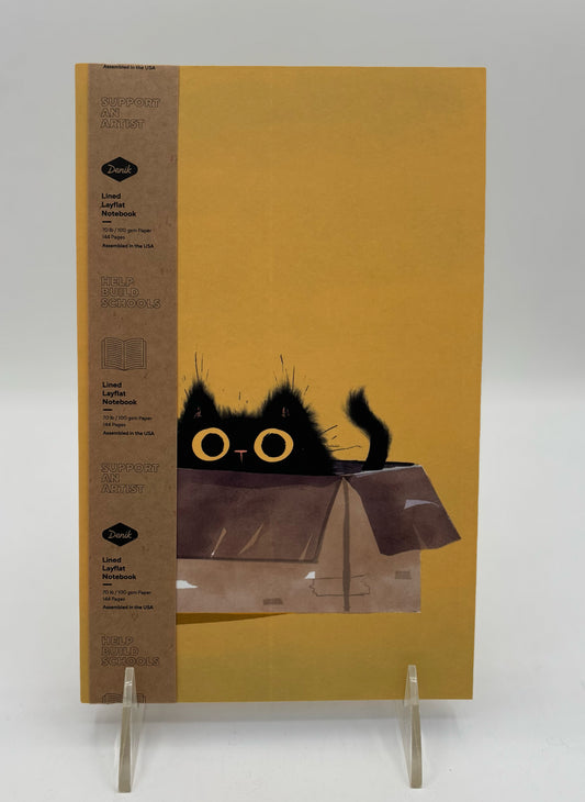 Black Cats Layflat Notebooks