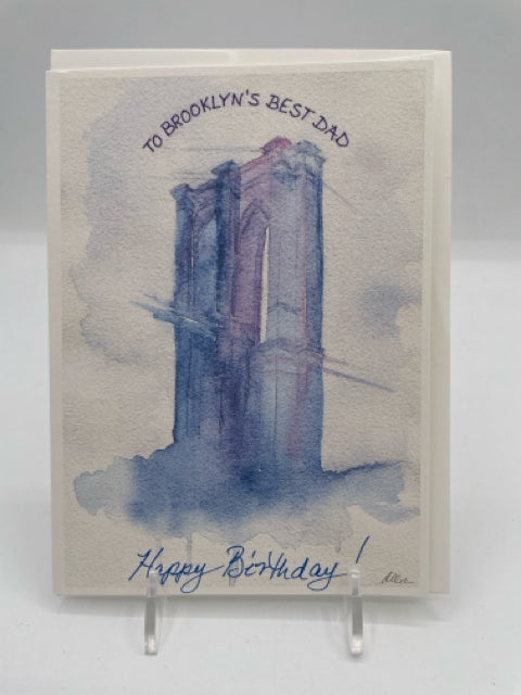 Dad Bridge Birthday Card