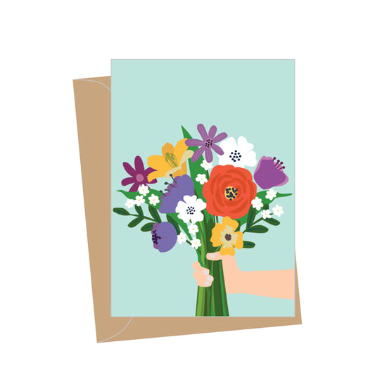 Mini Bouquet Enclosure Card