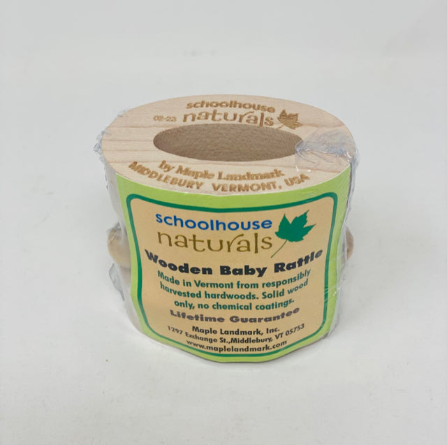Natural Oval Bead Rattle