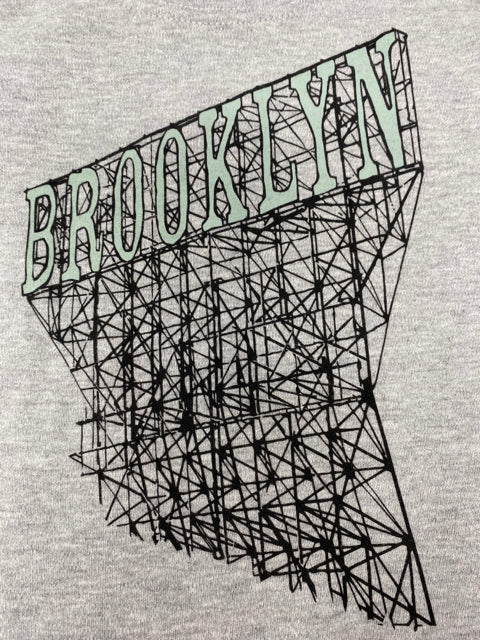 4 Y Grey Brooklyn Scaffold T-Shirt
