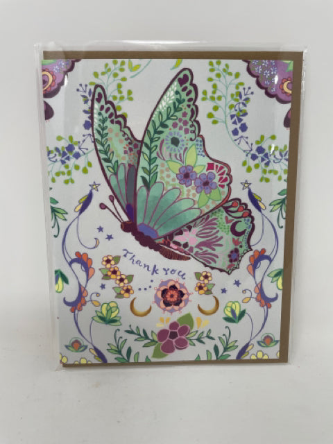 Butterfly Flight Thank You Card