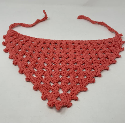 Child Cotton Crochet Bandana Scarf
