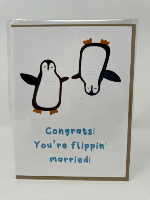 Congrats! You're Flippin' Married! Card