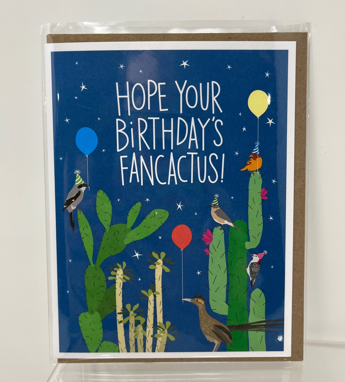 Fancactus Birthday Card