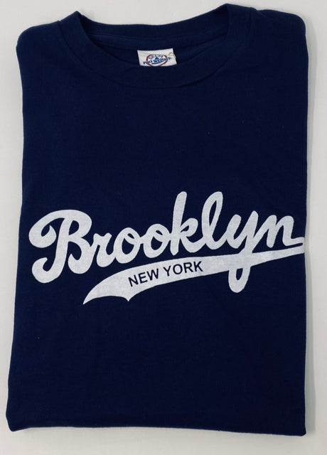 Adult S Navy Brooklyn T-Shirt