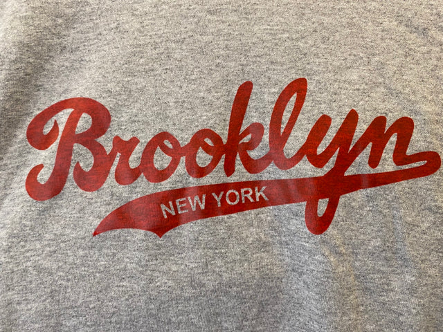 Youth S Grey w/Red Brooklyn T-Shirt