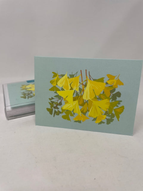 Autumn Ginko Leaves Boxed Cards