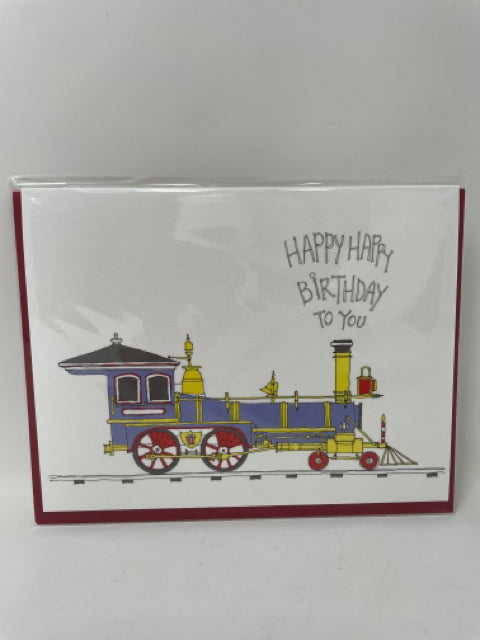 Choo-Choo Train Birthday Card