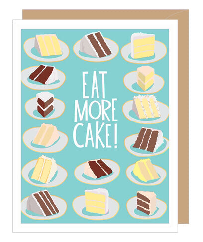 Cake Slices Birthday Card