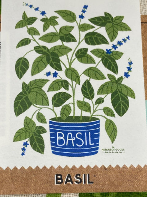 Basil Tea Towel
